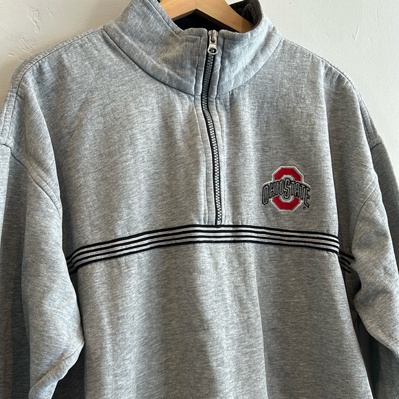 Ohio State Quarter-Zip Pullover Sweatshirt - Picture 2 of 9